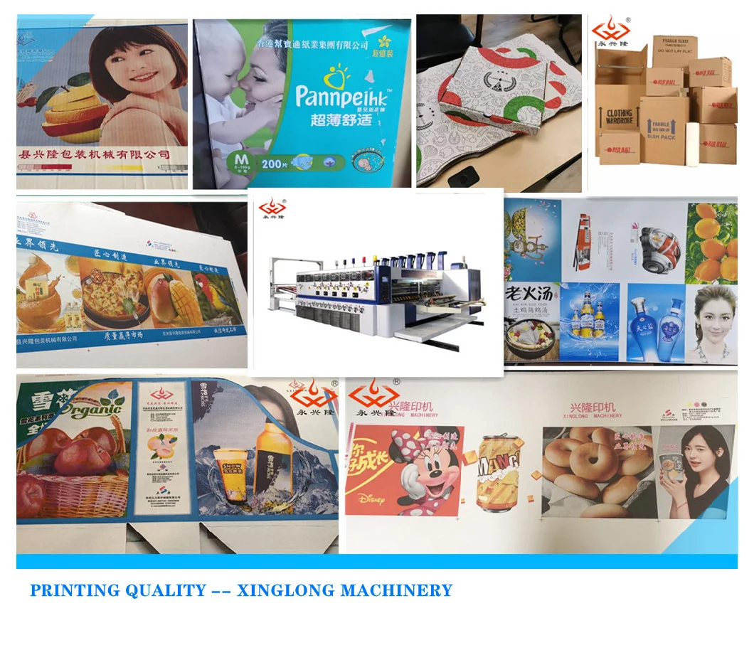 OEM/ODM Corrugated Box Making Machine Carton Printing Slotting Die Cutting Machinery Flexo Printing Machine