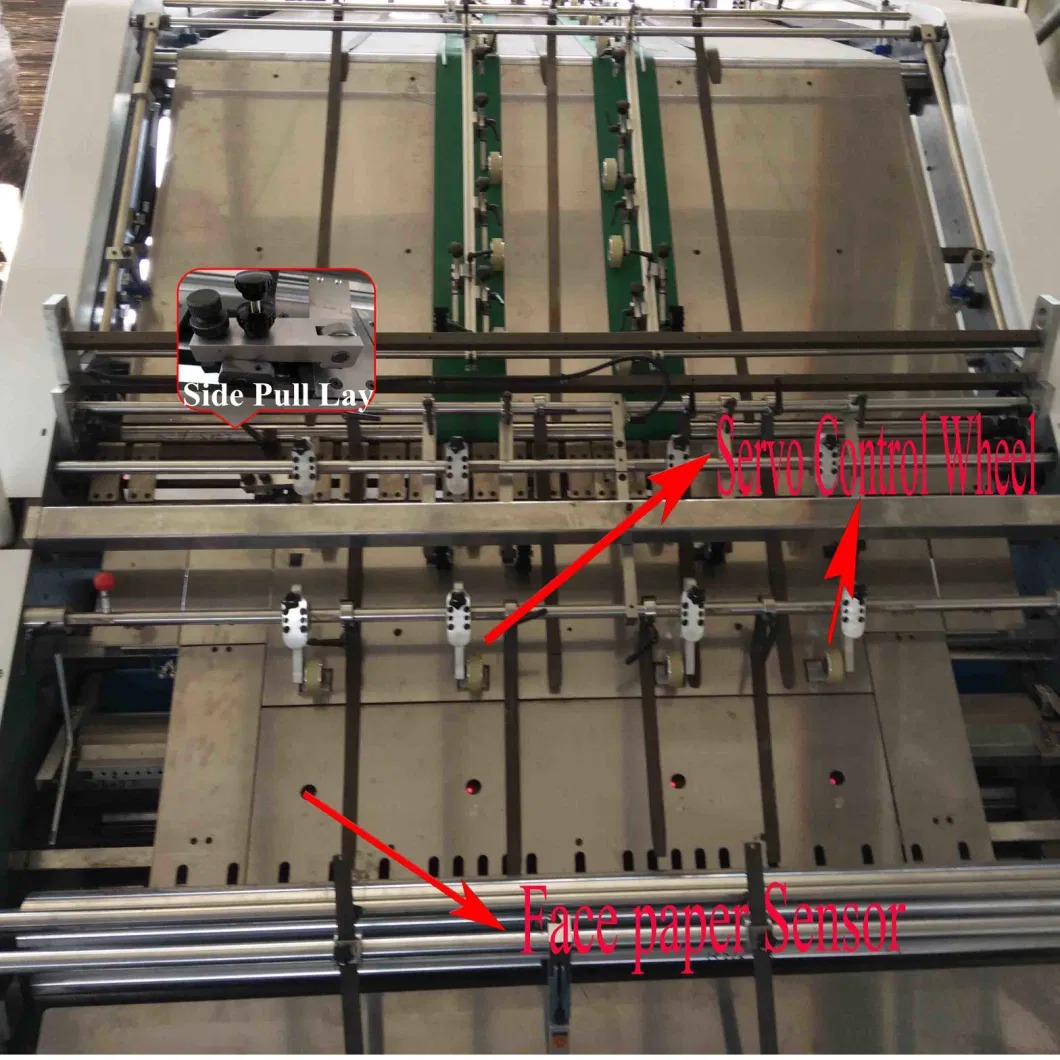 Best Price Qtm-1450 Fully Automatic Flute Laminator/ Servo Litho Sheet to Sheet Cardboard Laminator